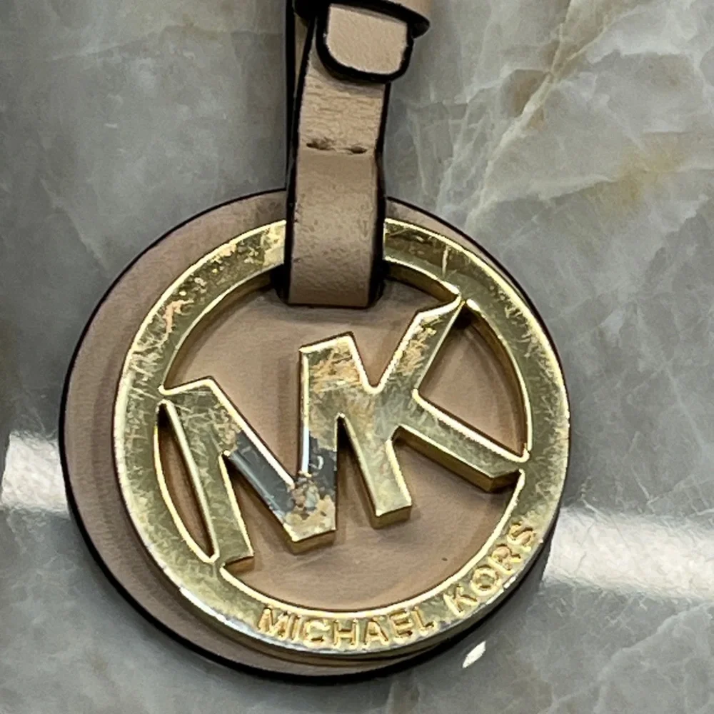 Michael Kors Dark Brown Monogram Shoulder Bag - Picture 8 of 13